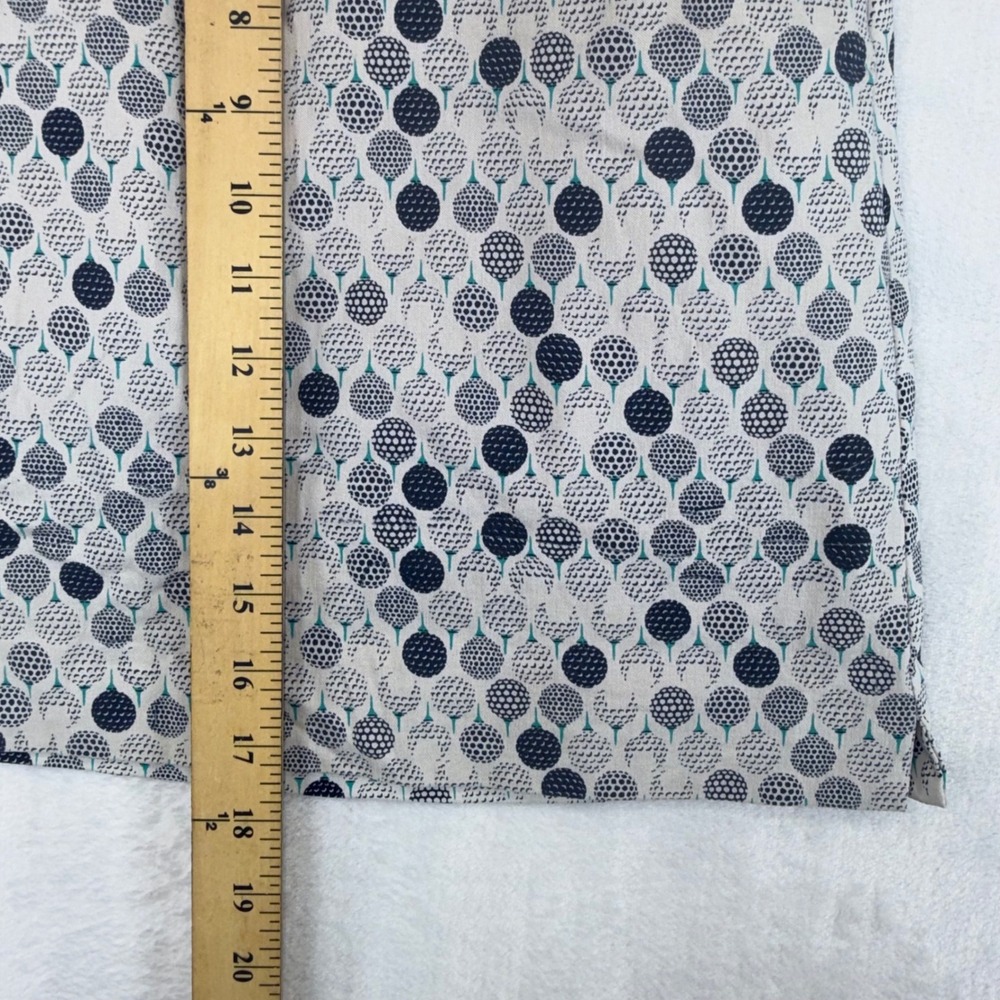Swing Control Womens Golf Skort Size 0 Navy Teal Golf Ball Print Active Skirt - Picture 4 of 7